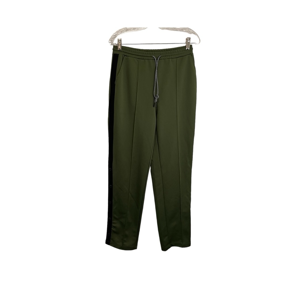 Hunter For Target Green Side Snap Tapered Track Pull on Pants Womens Size S